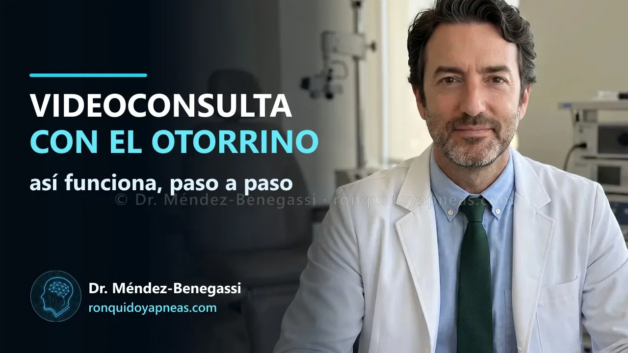 Vídeo: videoconsulta con el otorrino, así funciona paso a paso, con el Dr. Méndez-Benegassi